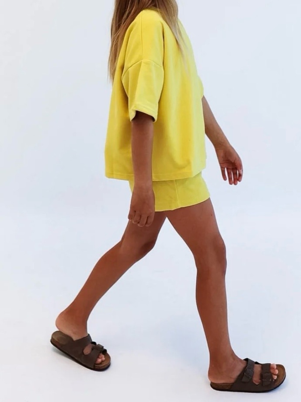 NWT Minimalist Folk Co. Matching Top/Short Set - Size 4-5T